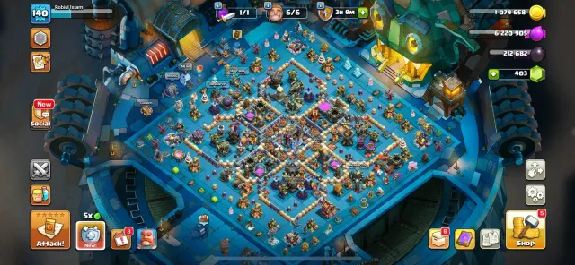 ✦ Th18 Decent Account ✦ Mash A-Rama Scenary ✦ 46/46/23/28/21 ✦ 8x Epic ✦ Balance Lab ✦ NC: Free ✦, 18 TH Native Village, 9 TH Builder