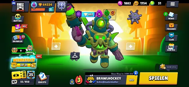 ‼️READ DESCRIPTION‼️ BRAWL STARS ACCOUNT 64300 CUPS 🏆 104 CHARACTERS