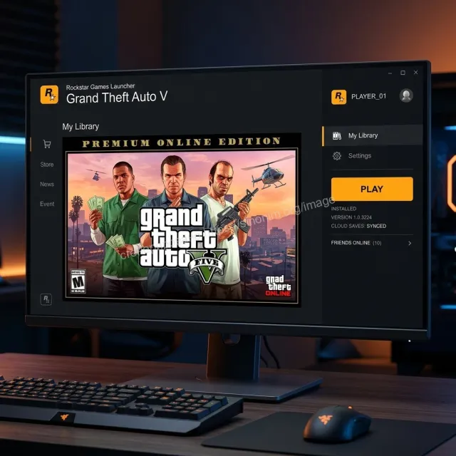 Акаунт в Rockstar Games Launcher с готовой GTV 5, Продажа
