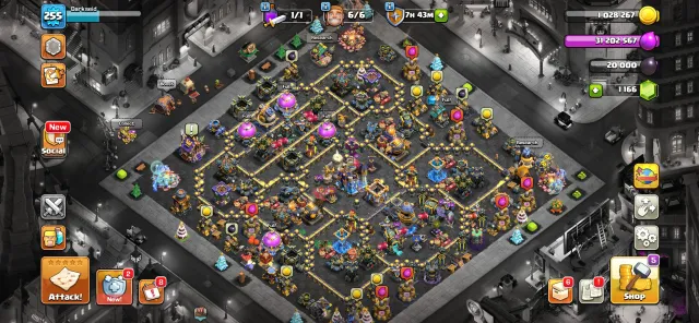 #C6📌СКИДКА📌TH 18 МАКСИМАЛЬНЫЙ 👑 5 Макс Эпического Оборудования🔥Герой 100-100-90-76-55-7🔥, 18 TH Родной Деревни, 10 TH Строителя