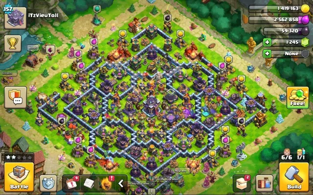 15 TH | 157 LVL | 66/83/51/50/31/5 | донат оформа + топ экипа, 15 TH Родной Деревни, 10 TH Строителя