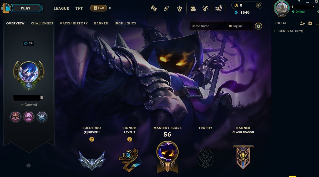 💠EUW💠SILVER 1 💠Full Access💠LVL 39 💠BE 1540💠 Champs 51💠, Sale, level 39, champions 51, skins 5, Silver