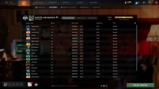 🤍🈹UNTER MEIN🈹🌸🌺【HERREN5 - 4533 𝐌𝐌𝐑】☁️🌸🈹!!HAT DOTA PLUS UND SKINS!!☁️🌺29 TROPHÄEN🈹🤍, Verkauf, 4600 MMR, 9600 Anstand, 9600 Höflichkeit, 401 Spiele, 410 Stunden