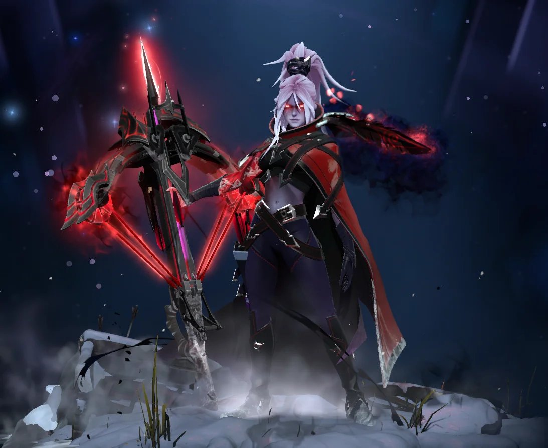 an account with rare items! Arcana Drow Ranger/ TB/ Lina/ WR