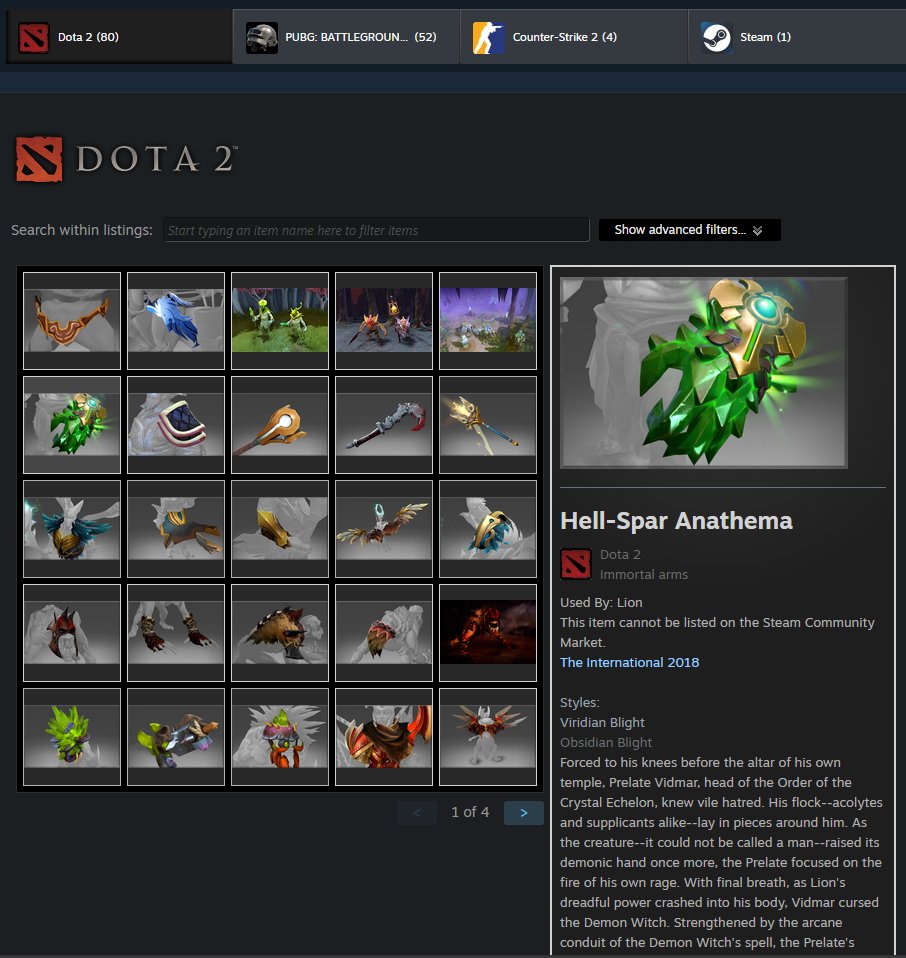 The Emerald Abyss【Hell-Spar Anathema】Cavernite Creeps, Sets + CS2 Prime | Warranty, Sale, 1208 MMR, 9060 Behavior score, 677 games, 686 hours