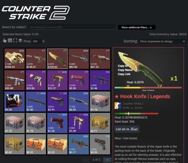 Knife and gloves😮💨😮💨😮💨60k inventory👊No VAC😳Trade ban DETAILED DESCRIPTION, Sale, With inventory, Has PRIME