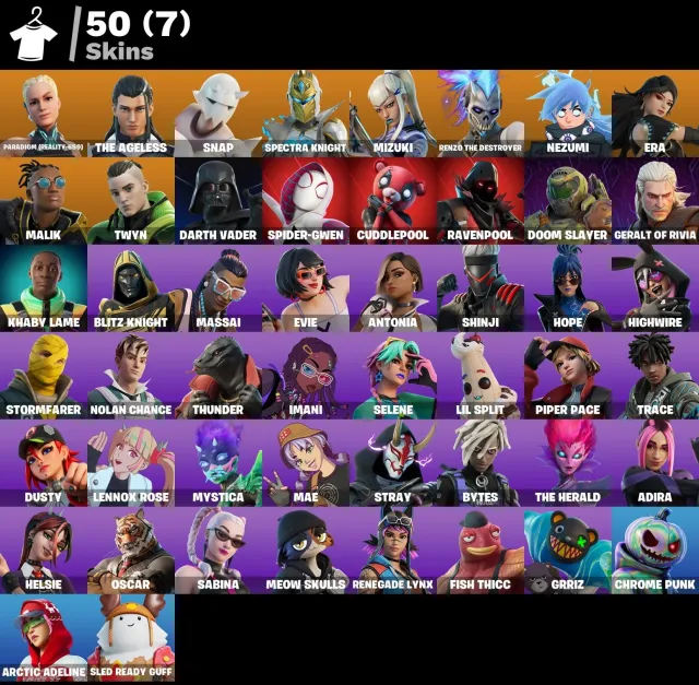KONTO FORTNITE [PC/XBOX/PSN] | 50 SKINÓW | LVL 786 PEŁNY DOSTĘP 🔥, Продажа, скины 50