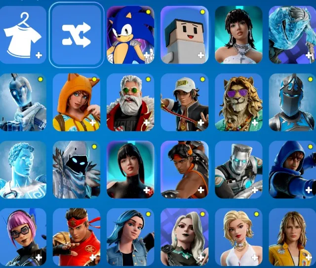🍀compte à vendre avec un large choix 🍀de skins🍀 pioches et planeurs🍀, Vente, skins 151
