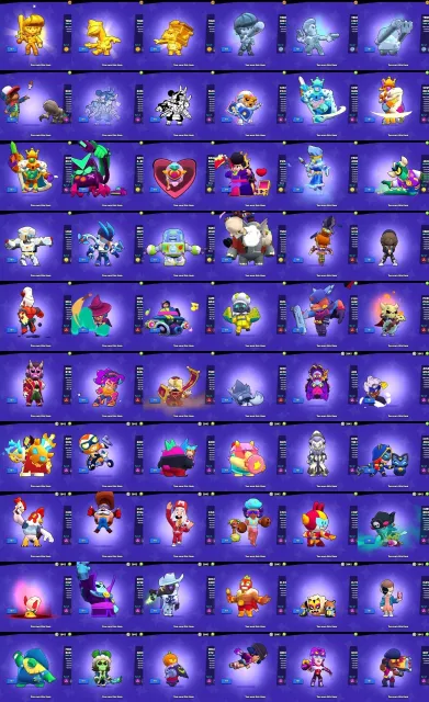 Werewolf Leon Heroine Bibi PRO PASS + STRANGER THINGS, trophies 45477, brawlers 102, primes 15
