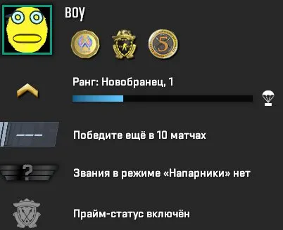 РЕЙТИНГ ОТКРЫТ | +PRIME CS 2 | НЕ СМУРФ ПУЛ | АРКАНА | ДОТАПЛЮС | ПЕРЕПРИВЯЗКА | ГАРАНТИЯ 100 %, Продажа, 300 MMR, 3036 порядочности, 3036 вежливости, 1876 матчей