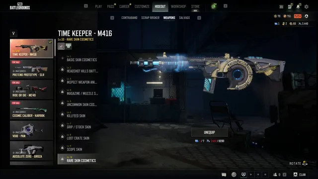 ✅RANKED READY 95 LVL🔥M416 TIME KEEPER🔥GPT 2026 EARENA🔥17SHOU🔥24+ ОРУЖИЙ💥ОДЕЖДА💥GETAWAY SUV, Есть BATTLEGROUNDS Plus