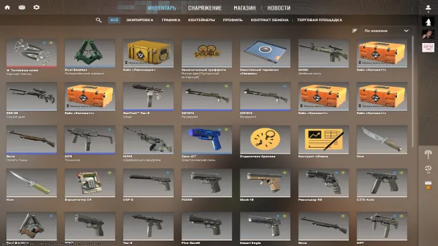 Top Steam account with cool black glossy knives (44 euro), For sale, With inventory, Has PRIME