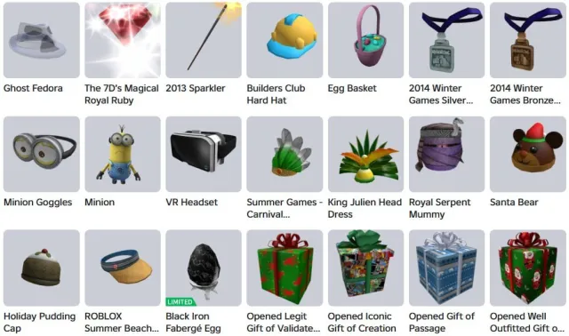 2012 | Ghost Fedora +7D’s Magical Royal Ruby + 2013 Sparkler + VR Headset + 9K RAP, Sale, Voice chat: No