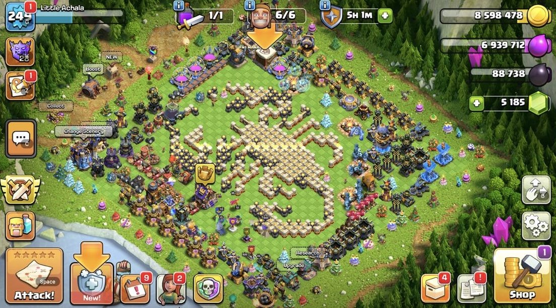 ✨ TH 17 WITH VERY GOOD EQUIPMENTS ✨ HEROES [100/100/72/75/48/1] ✨, 17 TH Main Village, 10 TH Builder