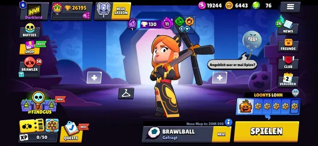 Brawl Stars | 26K trophies | 87 brawlers | 6 at 1000 | Skins, 26000 trophies, 87 brawlers, 6 primes