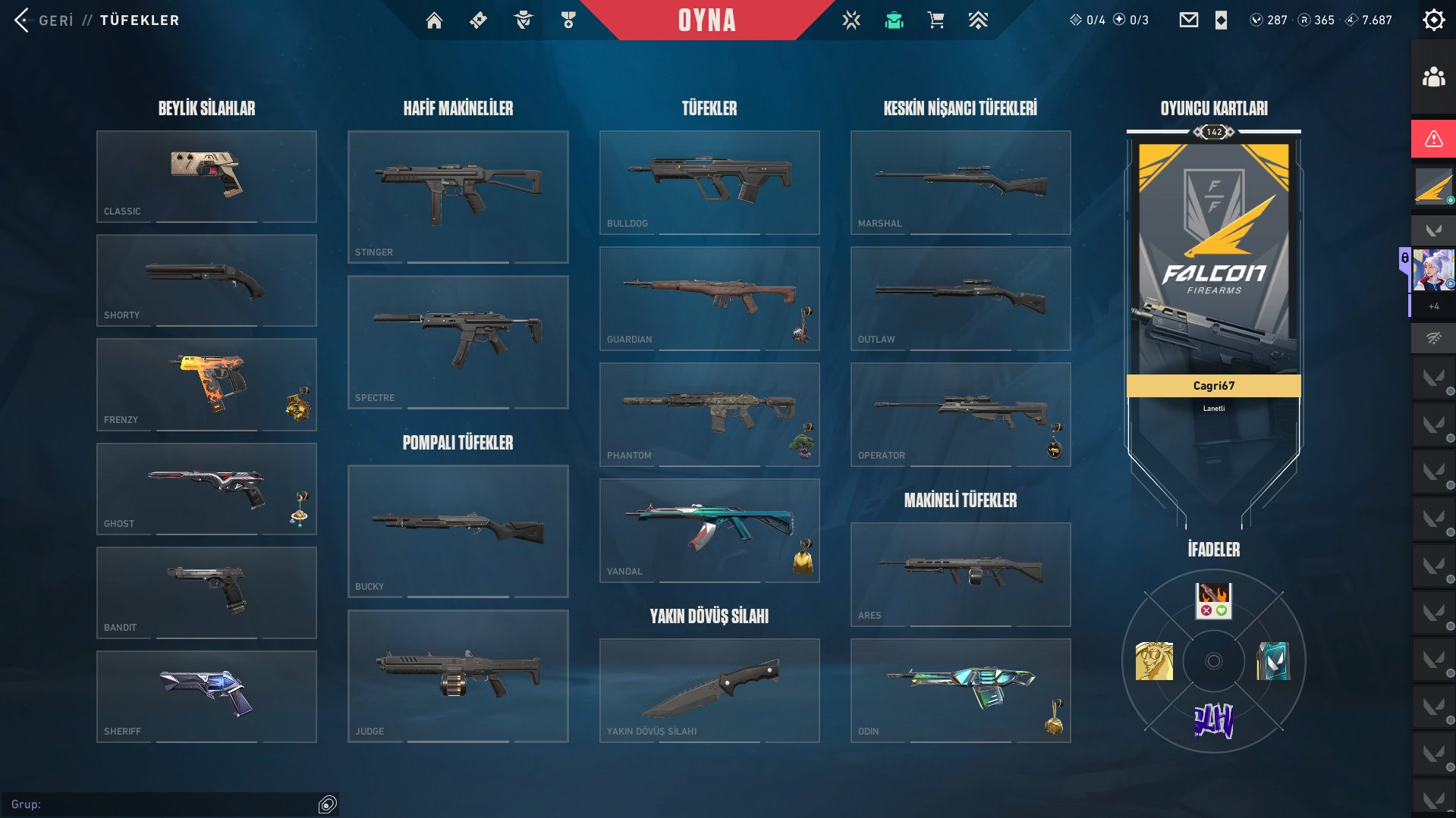 🔥 EU + TR |FULL ACCESS | PRİME VANDAL, PRİME ODİN AND..🔥, Sale, Bronze 2, Agents: 24, Skins: 8