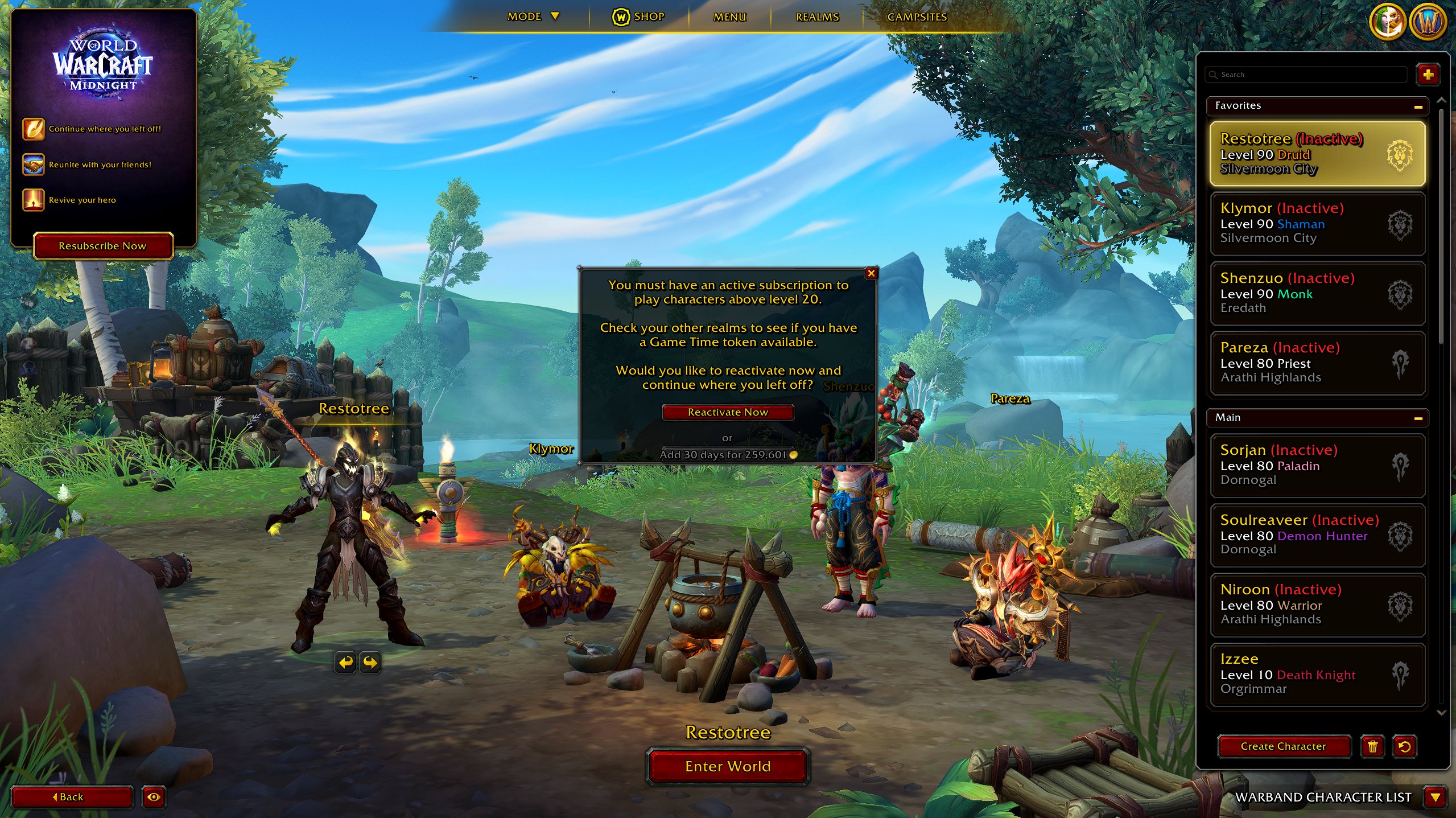 Midnight US (Token) (Shaman/3465 IO - druid 3280 IO - monk 3100 IO), 90 level, Dwarf, Shaman