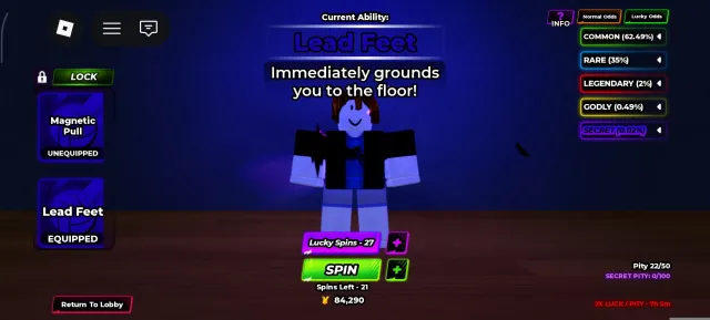 Volleyball account Roblox, Accounts