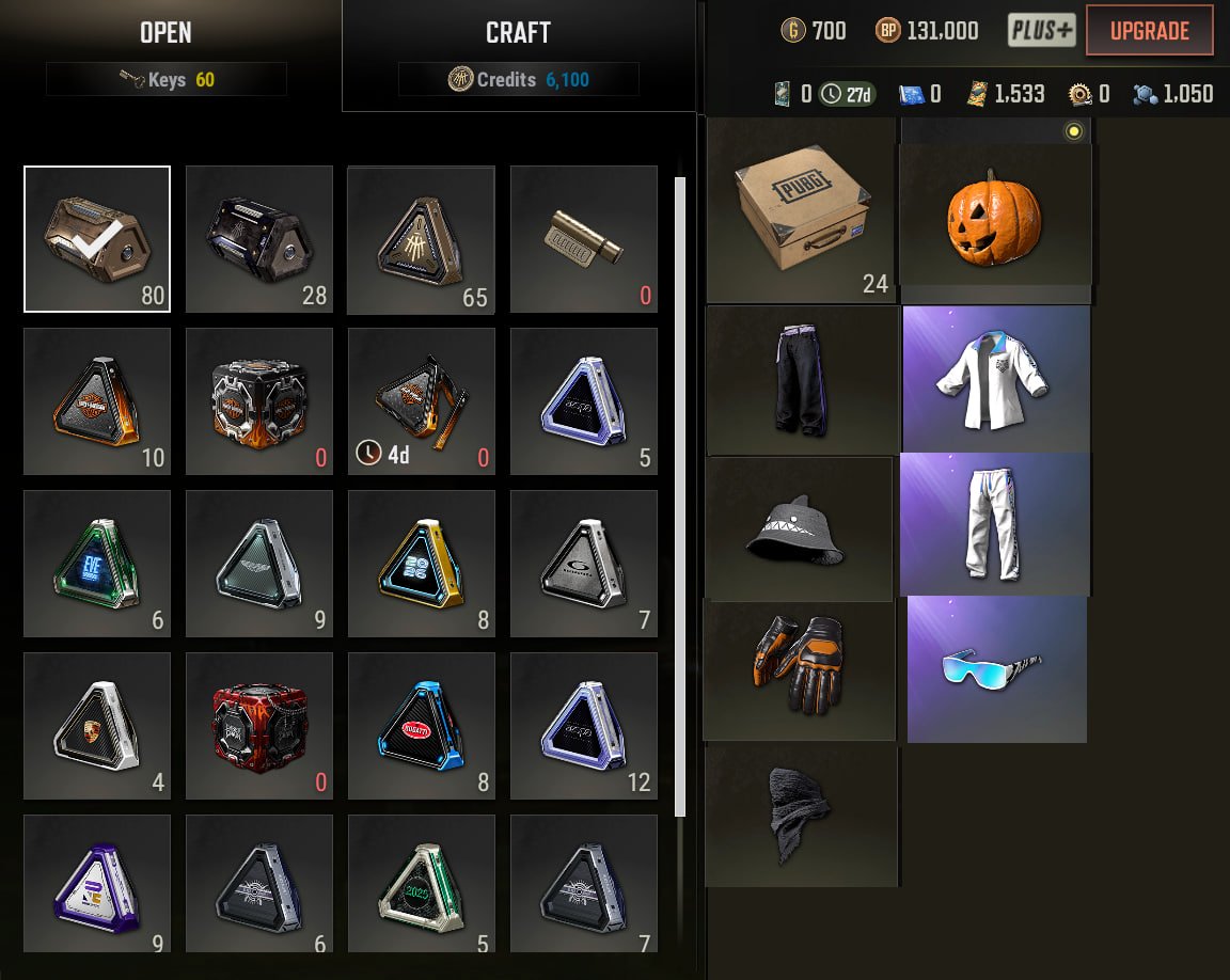 🔥1500 COUPONS🔥260+ CRATES🔥90,000 BP + 700 G-COIN💥CLOTHES💥15+ WEAPONS✅NICK CHANGE✅AUTODELIVERY✅, No BATTLEGROUNDS Plus