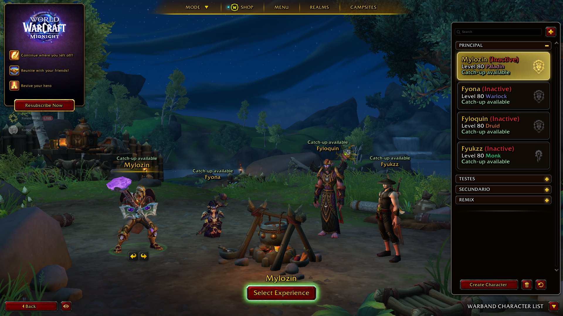 Midnight Base Edition, 80 level, Blood Elf, Paladin