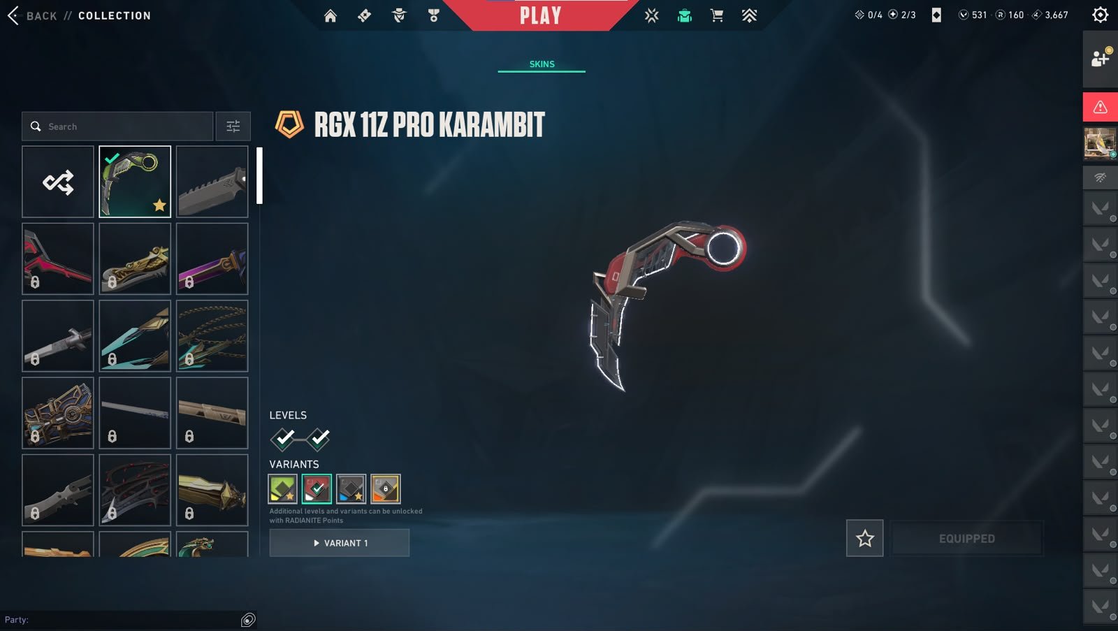 PLATINIUM 3 LATAM💥LVL 122 💥 PERSONAL ACCOUNT 💥KARAMBIT RGX💥, Sale, Platinum 3, Agents: 22, Skins: 7