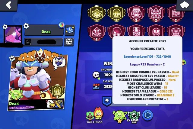 🏆131.000🏆 | MASTERS III | 101 MAXED BRAWLERS🔥 | PIN RANK 35 | MASTER x9🏆 | 480 SKINS | TOP FL🔥