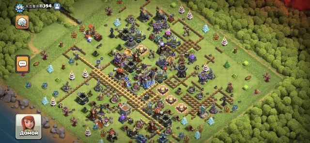 🎮💥 18TH (RUSH) 💥🎮 👷♂️ 5 builders 🚧 💎 3000-5000 gems 💎 ✅✅✅ + 6 Builder Hall TH ✅✅✅, 18 TH Home Village, 6 Builder TH