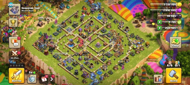 TH18 NEAR MAX🏆4705 GEMS🏆721 CWL MEDAL🏆12X EQUIPMENT🏆22X SKIN🏆HEROES 75-80-42-52-47-13🏆NC YES, 18 TH Родной Деревни