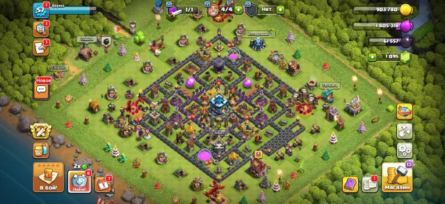 57lvl, 13 тх, 44/35/22/2/1, акк 22 года, 4 раба, 3 эпик снаряги,589 медалей лвк, с почтой!, 13 TH Родной Деревни, 3 TH Строителя