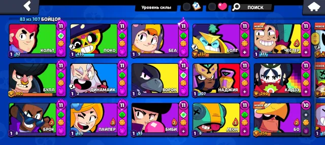 Top account for your money created in 2022 bought two BPs with Janet and Mandy check description, 36600 trophies, 83 brawlers, 15 primes