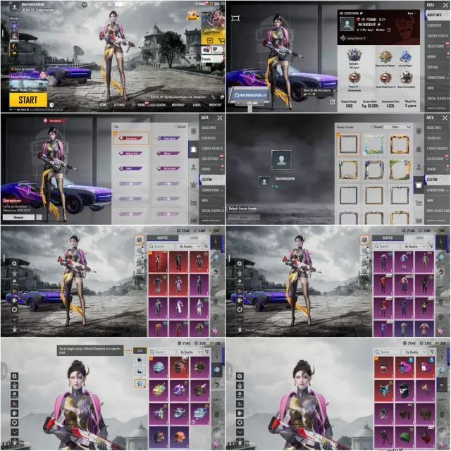 Phoenix X-Suite Lvl 1"MP5,S18 (KillMsg)S12k Lvl 3"Glacier Helemt"Dimen Daica"Rename Card, Продажа, 55 уровень, Ранг: Алмаз, 1-9 мифик скинов, 1-9 прокачиваемых оружий, 1-4 килл чатов, Нет спорт каров