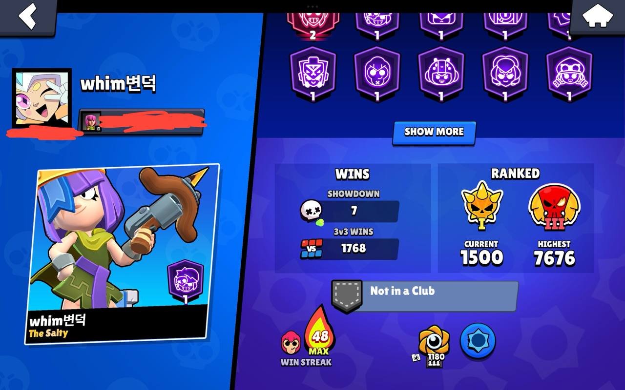 ARCHER QUEEN PENNY ★ SKINS FOR ~11К GEMS ◆ x16 11 LVL ◆ CHANGE NAME ◆ MANY UNIQUE SKINS, trophies 14623, brawlers 76, primes 11