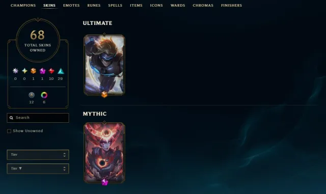 Eclipse Eternal Aspect Diana, T1 Sylas, Sale, level 120, champions 150, skins 70, Emerald