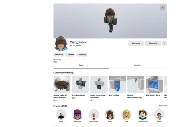 GIRL - BOY 2024 | Korblox Deathspeaker | Италия Страна | Admin Commands, Продажа, Voice chat: Нет