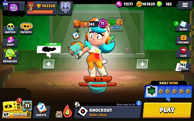 142k🏆 | 106/106 FULL P11 | ALL HYPERS AND BUFFS (106) | 480+ SKINS (OG BP), 142000 trophies, 106 brawlers, 128 primes