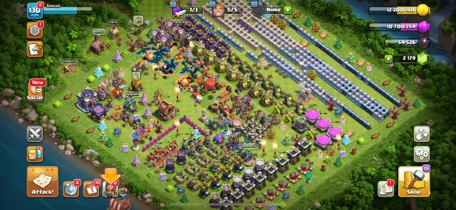 Rebinding, 15 Town Hall of the Home Village, 5 Builder Hall