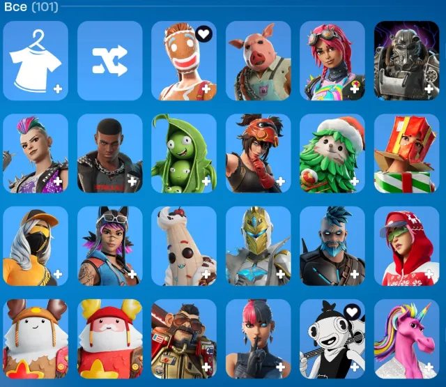Sale of a Fortnite account + a premium Epic Games account with 140 games., Sale, skins 101