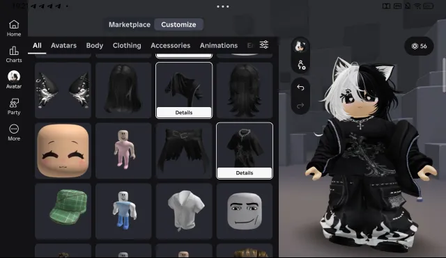 🎀 Beautiful Roblox account with admin panel for STEAL A BRAINROT, female skin and email👑✨, Sale, Voice chat: Available