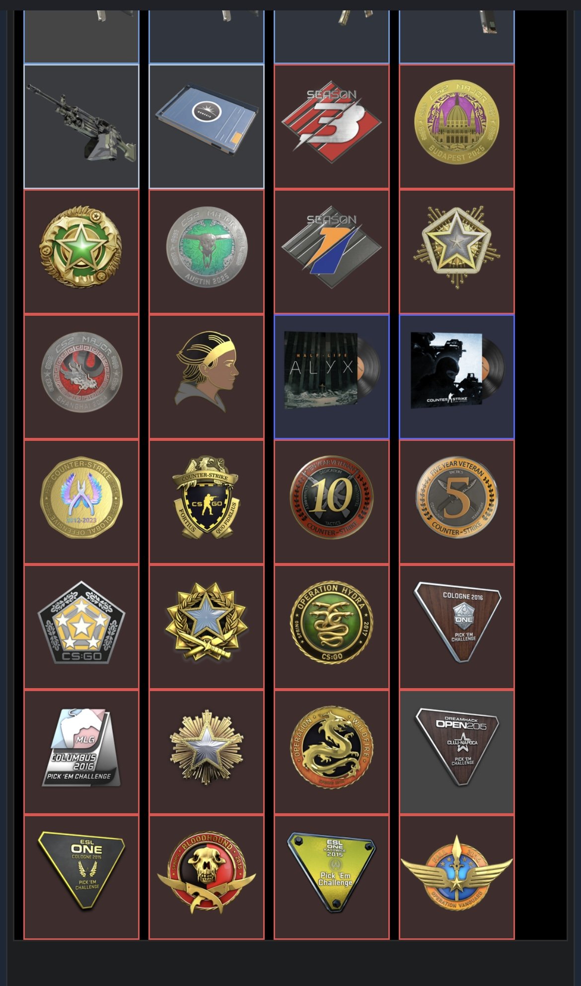 old account with a rar medals, 2 genuine pins, Sale, Available, Yes PRIME, 25000 CS Rating, FACEIT, 2500 ELO, With registration: Yes
