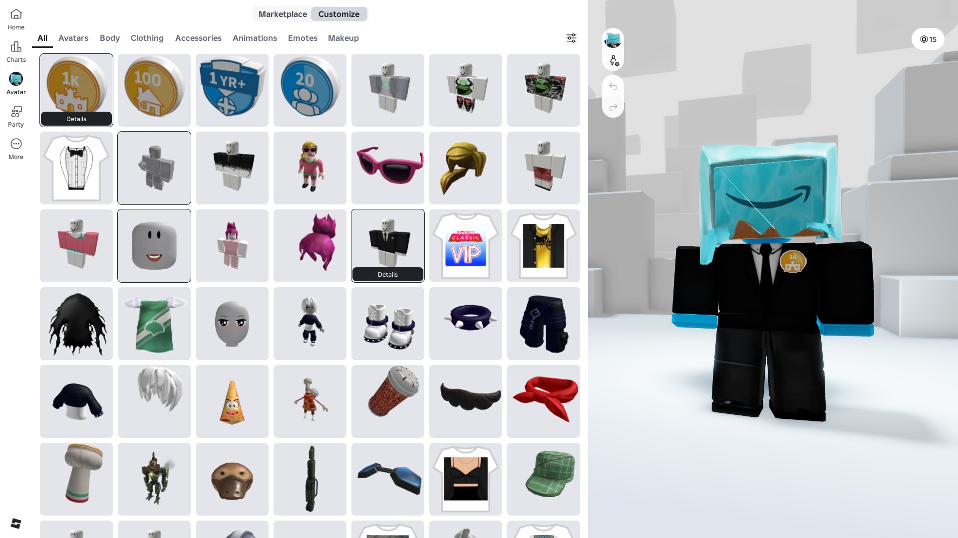 🎉 STACKED ACCOUNT 🎉 💖 Packed with Skins, Upgrades, Limiteds & Gamepasses! 💖, Sale, Voice chat: Yes