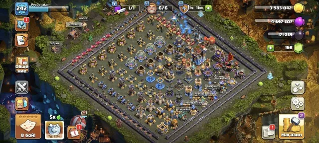 🟨🔥【 TH 18 FULL 92% 】⚡ 242 LVL ⚡💎 17 EPIC ITEMS + SKINS 💎【HEROES - 110/110/85/55/24】⚡RELINK⚡🟨🔥, 18 TH Home Village, 10 TH Builder Base