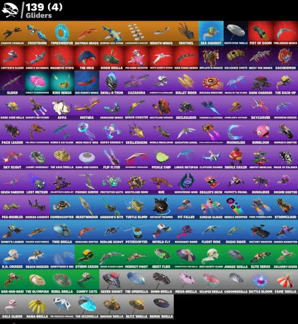 🔥 Konto Fortnite | 115 skinów | Poziom 3402 | 239 zwycięstw | 2 ekskluzywy, Продажа, скины 115