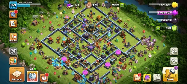TH 17 Max~Герои-58/65/36/23~10× Скин Героя~Все Магические Предметы~Все Оборудование~Подключение к почте покупателя~, 17 TH Родной Деревни, 9 TH Строителя