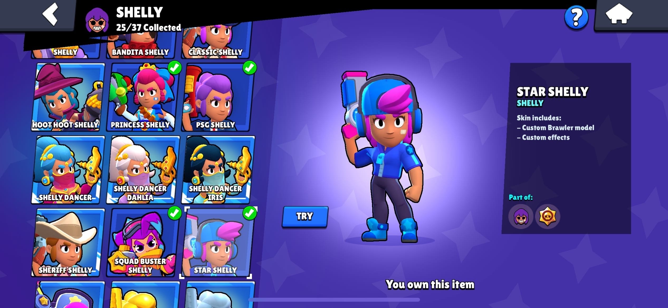 🔴 65075 CUPS🔴💎 102 PERSONS💎💸280+- SKINS💸🔥OLD ACCOUNT | Re-link, trophies 68860, brawlers 104, primes 36
