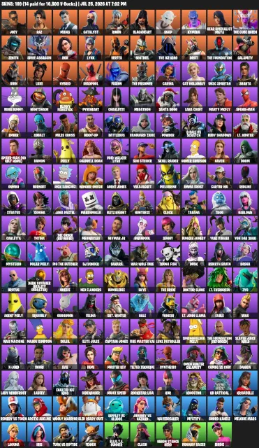 🌻OLD ACC🌻🌳DRIFT, LYNX, HYBRID🌳🌷SKINS FOR 46K WB🌷🌲FULL ACCESS🌲🌹READY TO PLAY🌹#598, Sale, skins 169