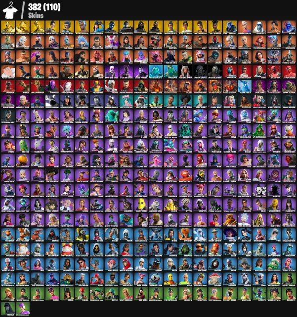 [PC] 382 skins | Renegade Raider | Aerial Assault Trooper | Email included, Sale, skins 382
