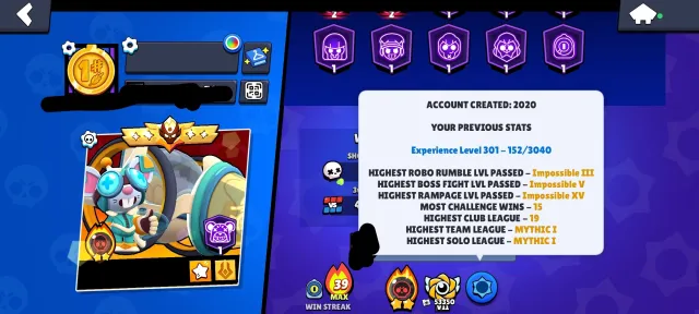 Master 3 account FULL maxed (3+ gear on each brawler) 5x old master + 5x new master, 108000 кубков, 105 бравлеров, 102 праймов