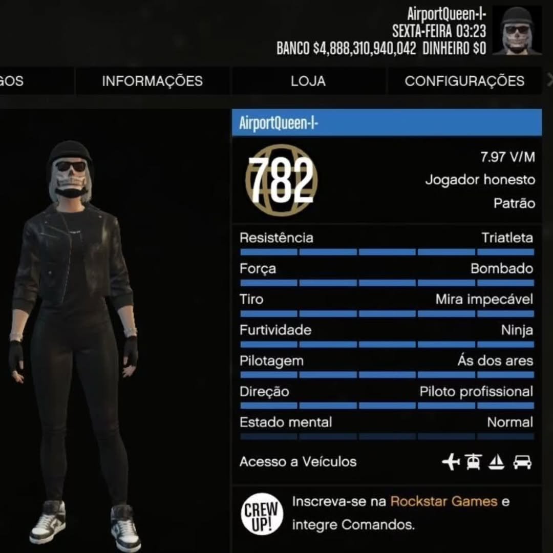 🦇 Instant Delivery • PS4 • Female Level 782💲4.8 Trillion • 4x Fast Run • Frozen KD • Research Done, Sale
