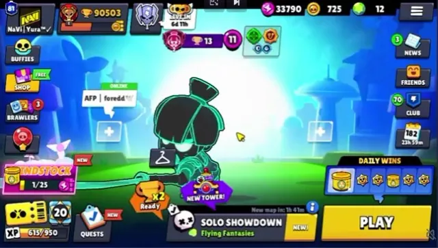 105 BRAWLERS🏆90.5K🏆⚡14 MAX👤255 SKINS🔥81 PRESTIGE, 90503 trophies, 105 brawlers, 81 primes