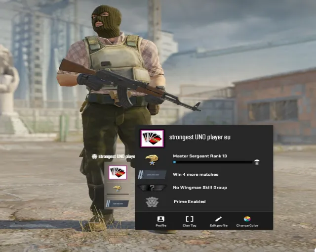 Account with unlocked Premier mode + code for first top-up, Sale, Inventory empty, Has PRIME, 1 CS Rating, Competitive